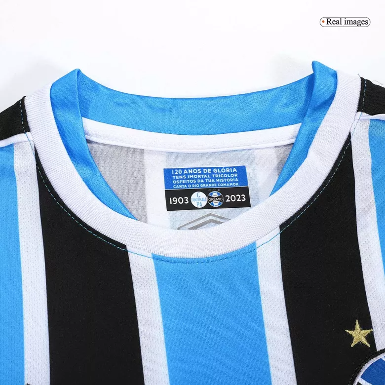 Conjunto Infantil Grêmio Home 23/24 - Tricolor