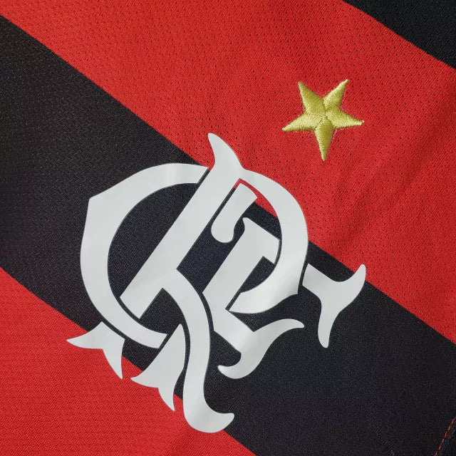 Camisa Flamengo Retrô Home 2008/2009 Torcedor Nike Masculina - Vermelha