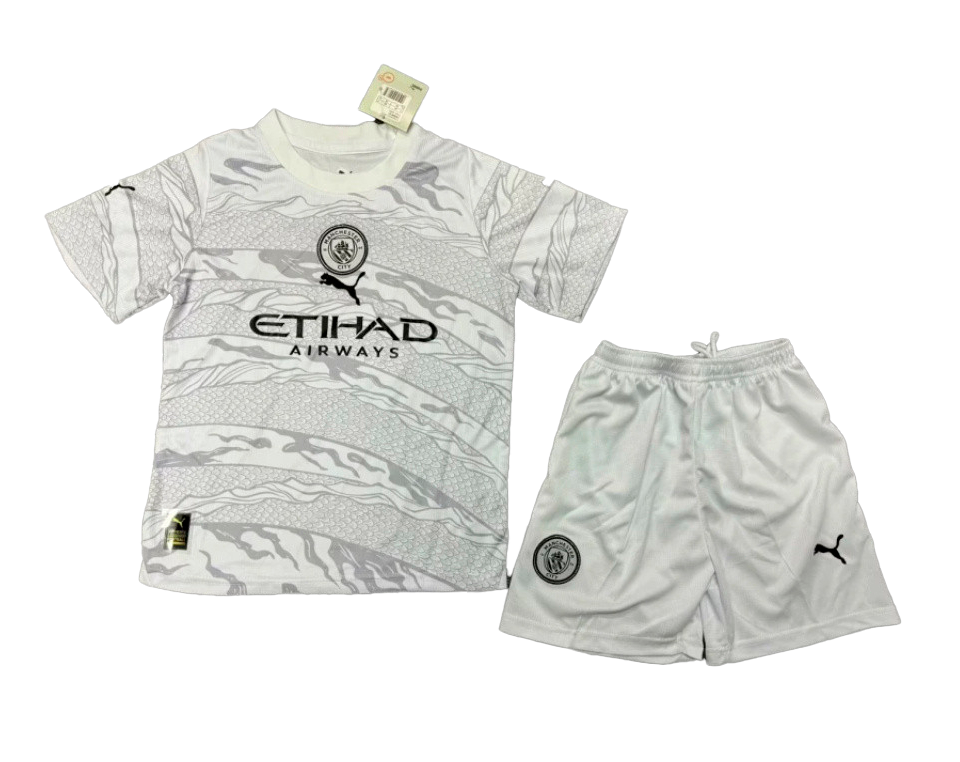 Conjunto Infantil Manchester City 24/25 - Dragão