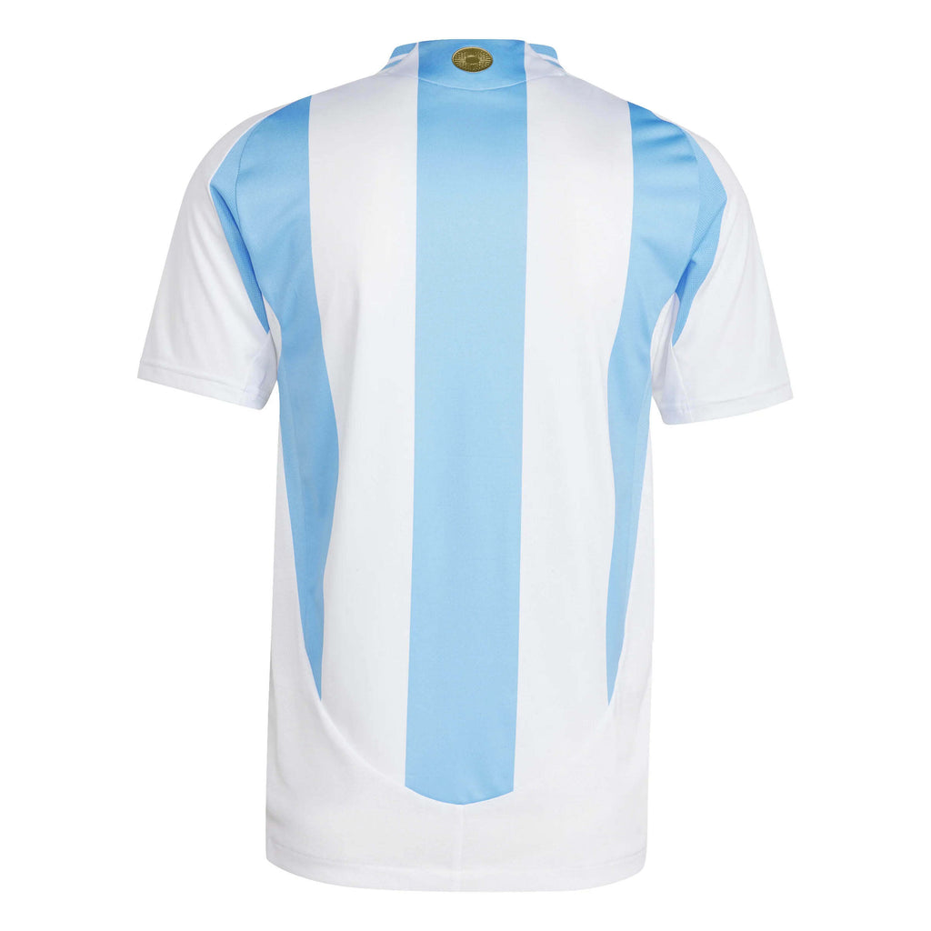 Camisa Seleção Argentina Home 2024 Torcedor Adidas  Masculina - Azul + Patch de Campeão