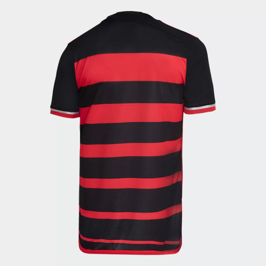 Camisa Flamengo Home 24/25 s/n° Torcedor - Preto e vermelho