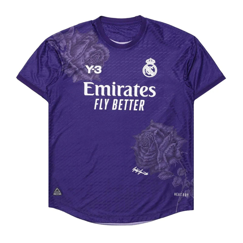 Camisa Real Madrid Y3 24/25 - Torcedor Masculino - Roxa
