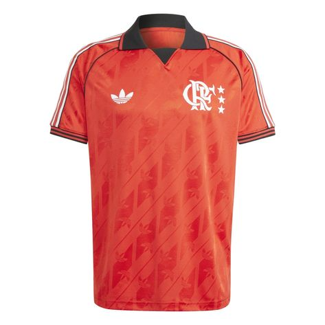 Camisa Flamengo Lifestyler 24/25 s/n° Torcedor - Vermelho