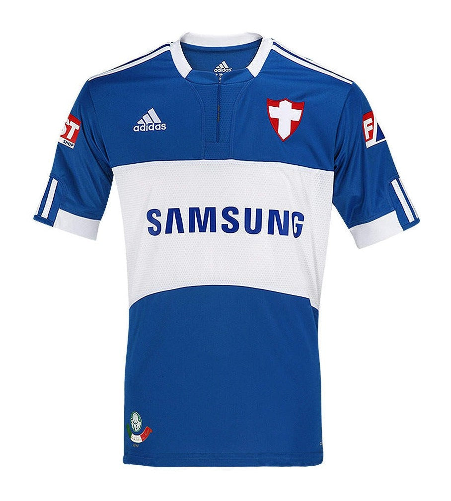 Camisa Palmeiras Retrô Home 2009 - Torcedor Adidas Masculina - Azul