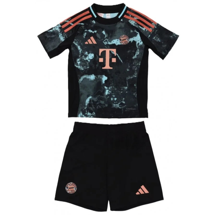 Conjunto Infantil Bayern de Munique II 24/25 - Preto