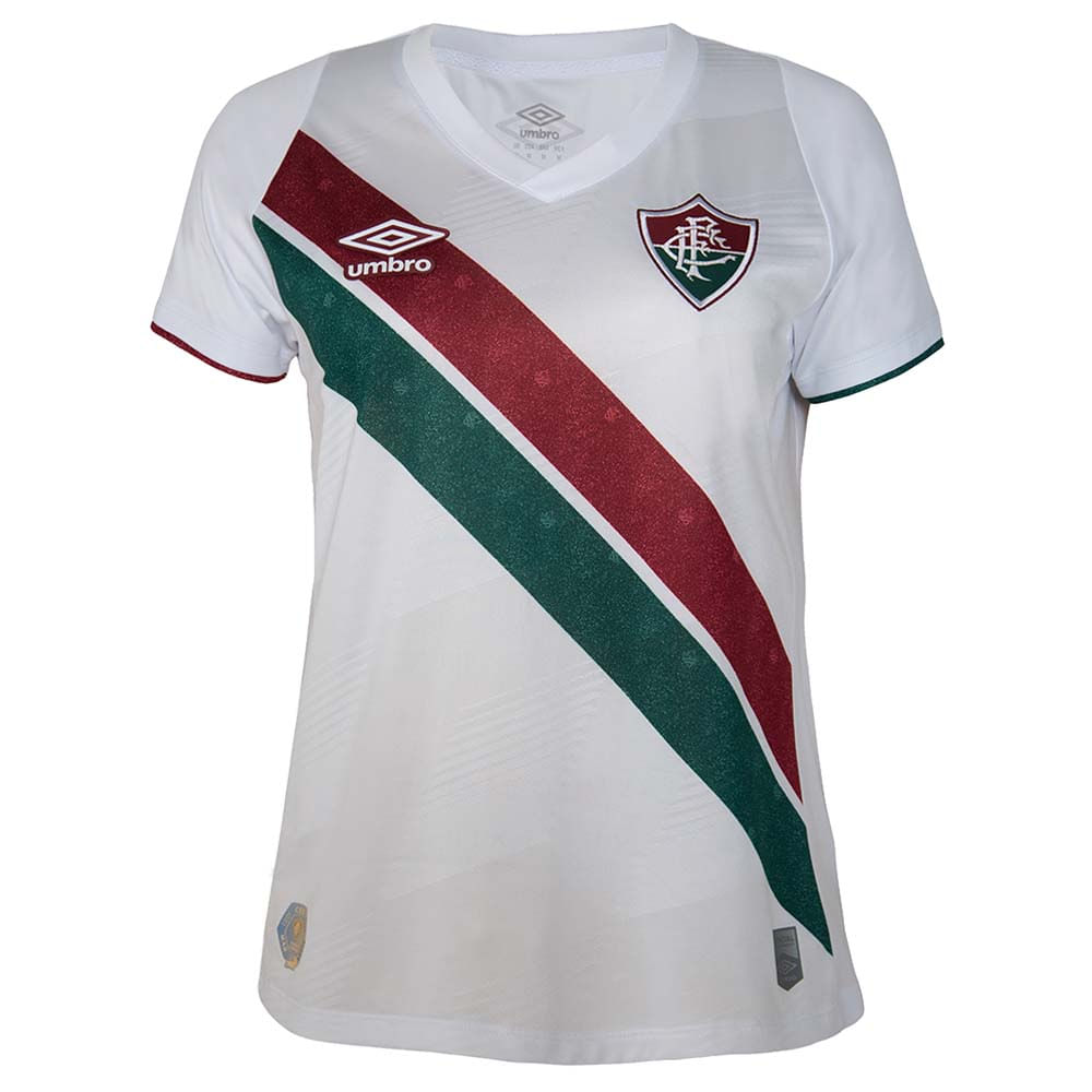 Camisa Fluminense Away 24/25 s/n° Torcedor Feminina - Branca