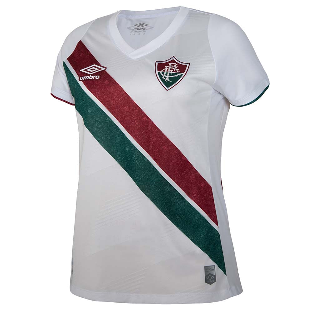 Camisa Fluminense Away 24/25 s/n° Torcedor Feminina - Branca