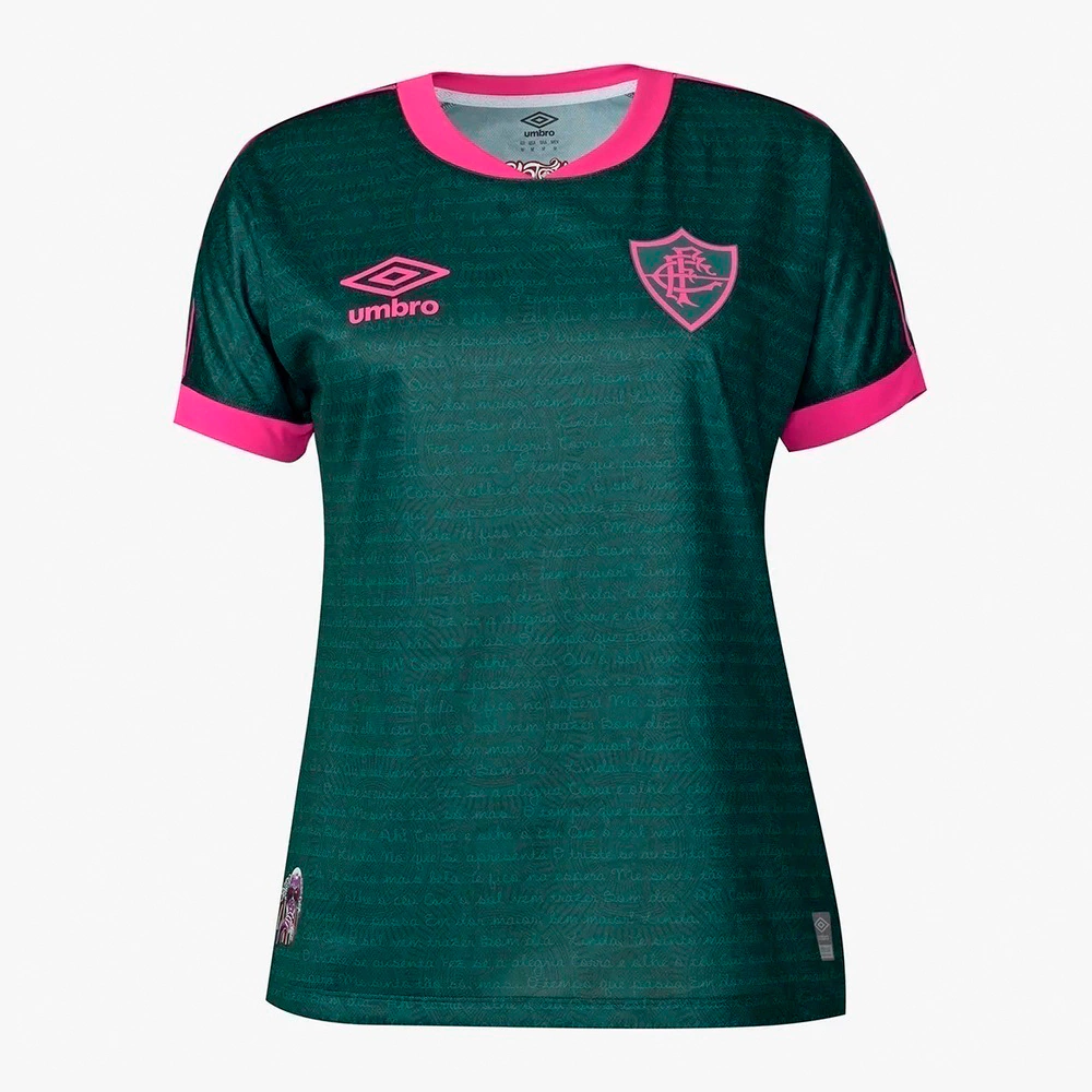 Camisa Fluminense Third 23/24 s/n° Torcedor Feminina - Verde