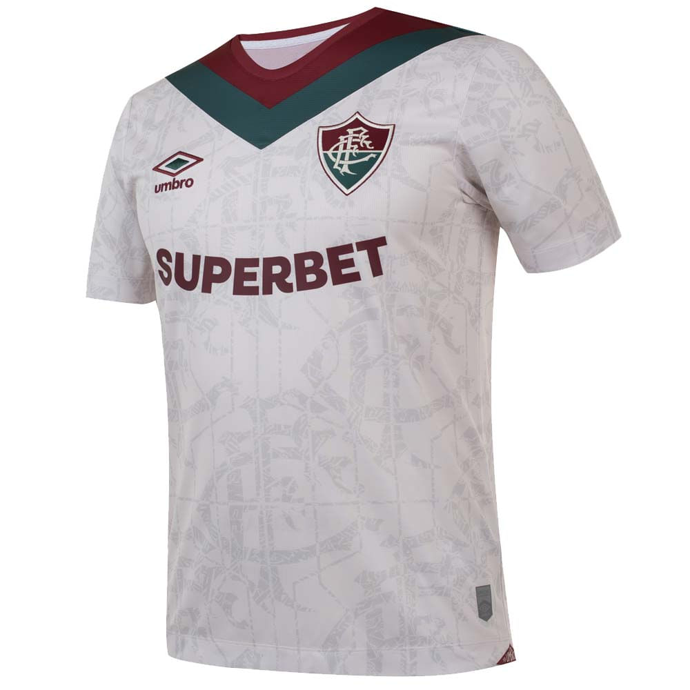 Camisa Fluminense Third 24/25 s/n° Torcedor Masculino - Cinza