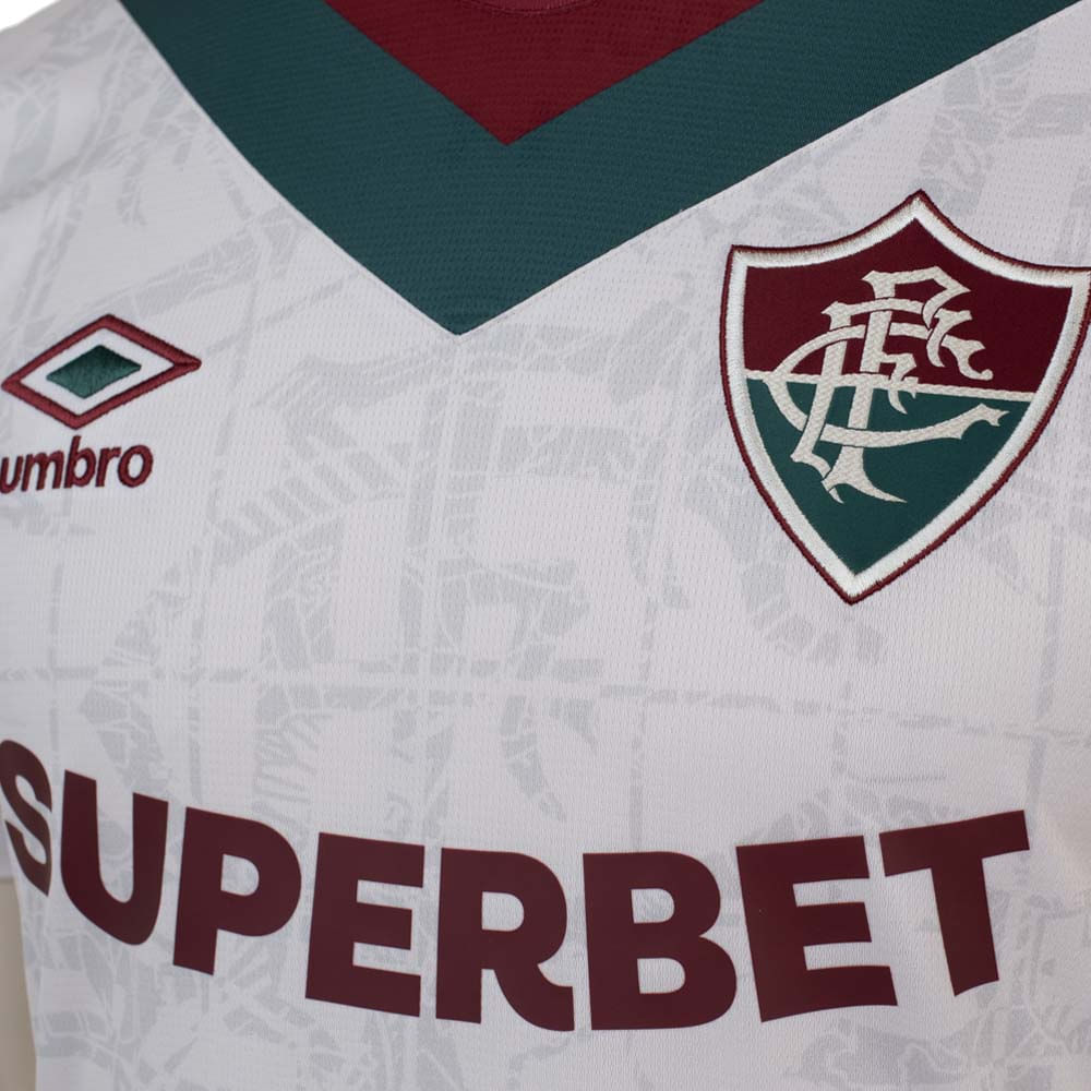 Camisa Fluminense Third 24/25 s/n° Torcedor Masculino - Cinza