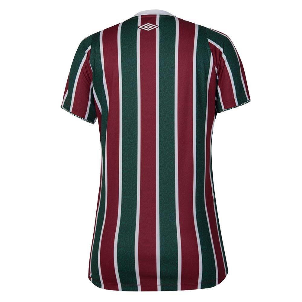 Camisa Fluminense Home 24/25 s/n° Torcedor Feminina - Tricolor