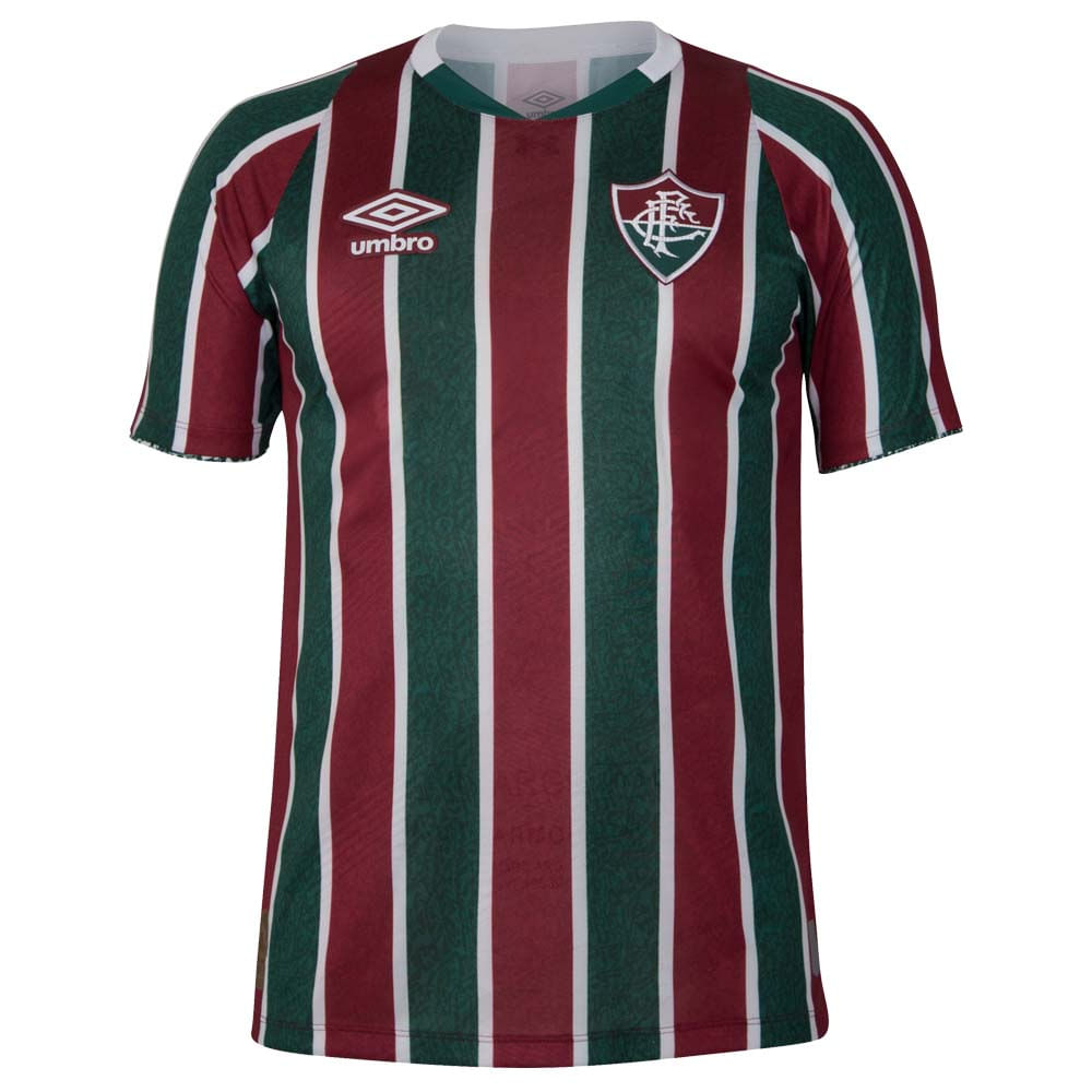 Camisa Fluminense Home 24/25 s/n° Torcedor Masculino - Tricolor