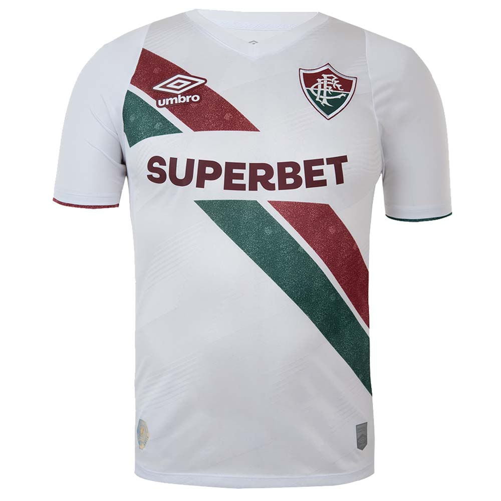 Camisa Fluminense Away 24/25 s/n° Torcedor Masculino - Branco