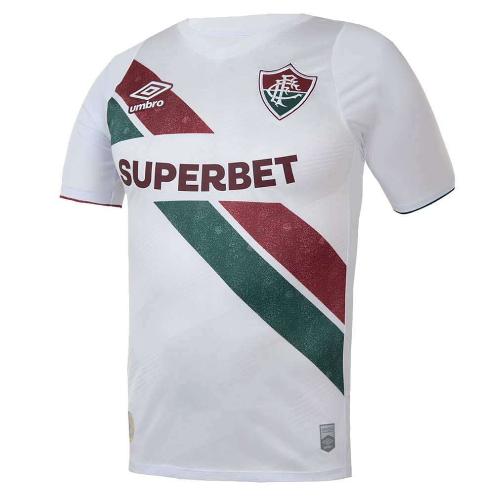 Camisa Fluminense Away 24/25 s/n° Torcedor Masculino - Branco