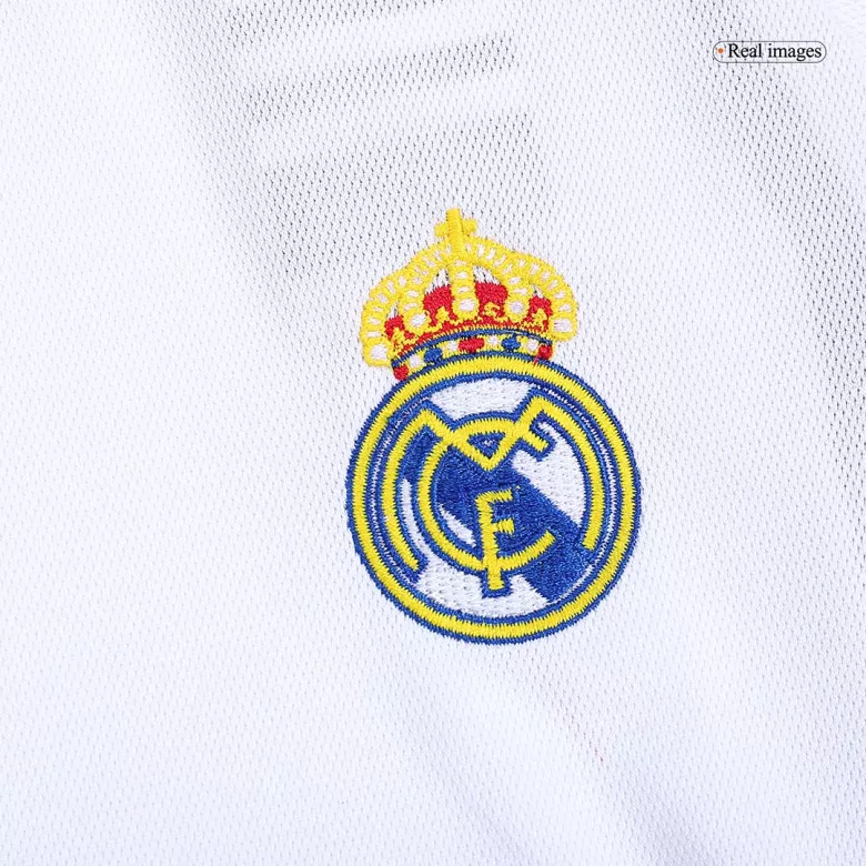 Conjunto Infantil Real Madrid Home 23/24 - Branco