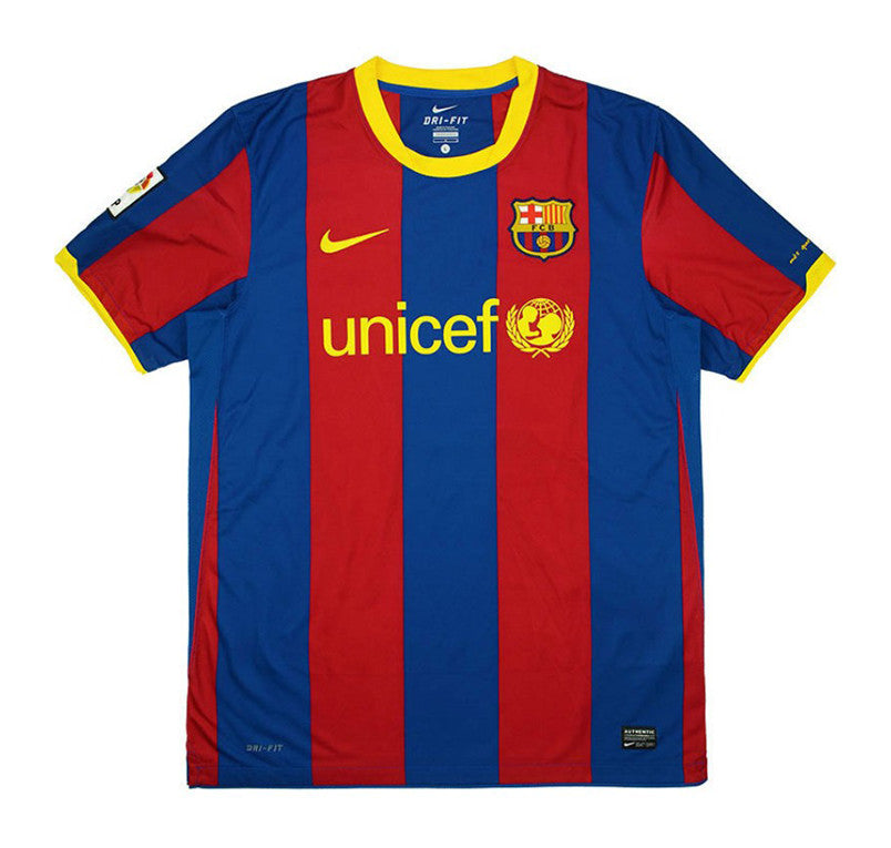 Camisa Barcelona Retrô Home 2009/2010 Torcedor Nike Masculina - Azul