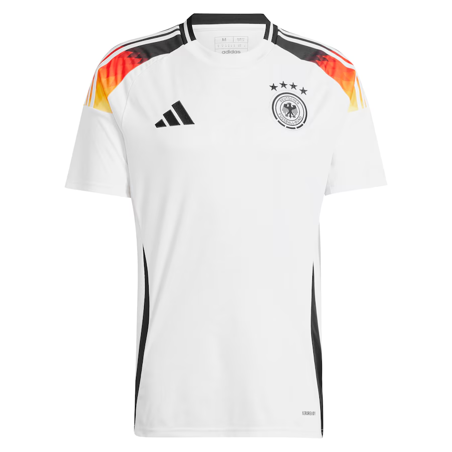 Camisa Seleção Alemanha Home 2024 Torcedor Adidas Masculina - Branco