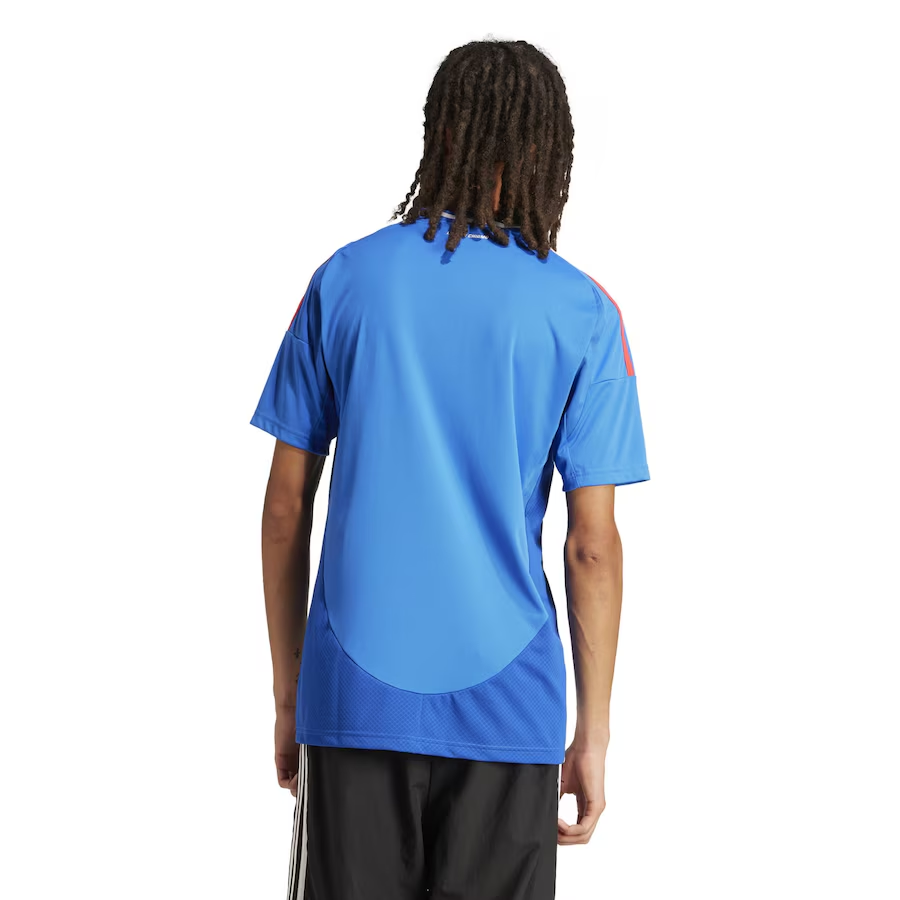 Camisa Seleção Itália Home 2024 Torcedor Adidas Masculina - Azul