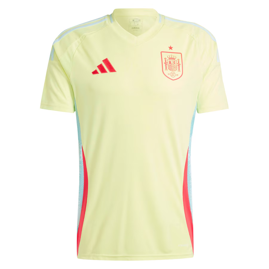 Camisa Seleção Espanha Away 2024 Torcedor Adidas Masculina - Amarelo