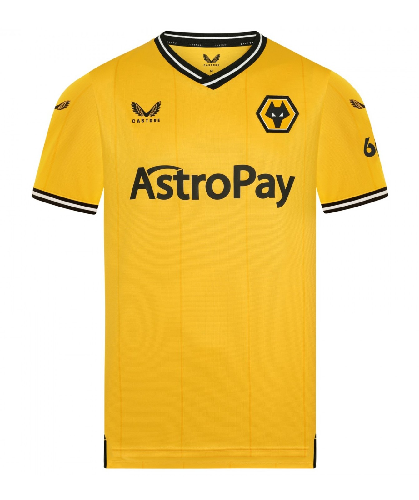 Camisa Wolves Home 23/24 s/n° Torcedor Masculino - Amarelo