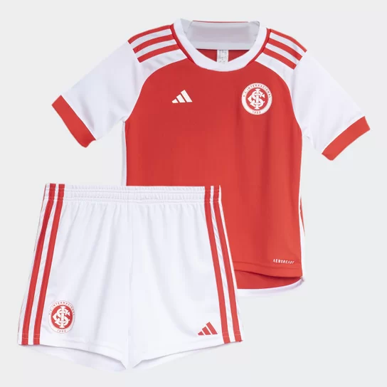 Conjunto Infantil Internacional Home 24/25 - Vermelho