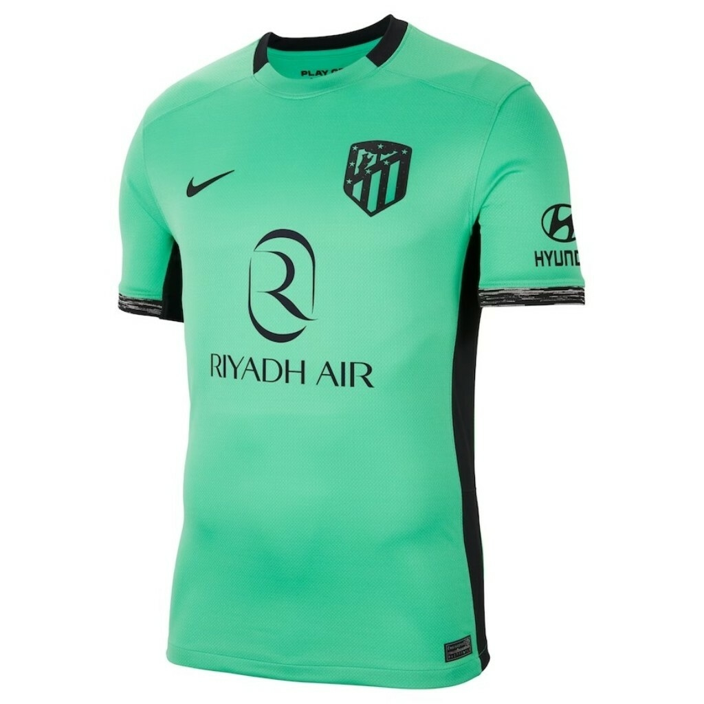 Camisa Atlético de Madrid Third 23/24 s/n° Torcedor Feminina - Verde