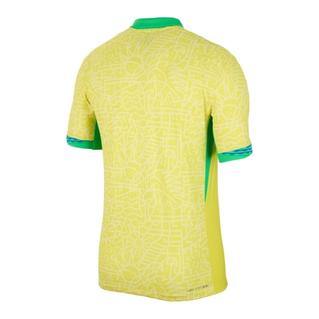 Camisa Seleção Brasileira Home 2024 Torcedor Nike Masculina - Amarela