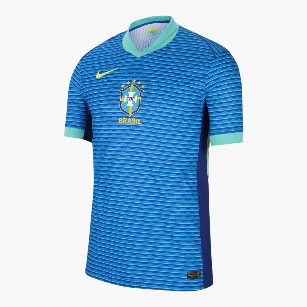 Camisa Seleção Brasileira Away 2024 Torcedor Nike Masculina - Azul