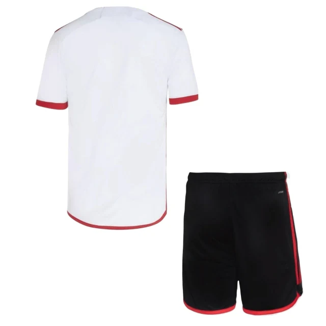 Conjunto Infantil Flamengo II 24/25 - Branco