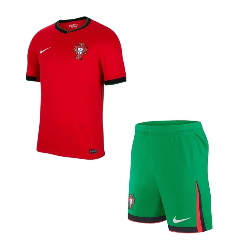 Conjunto Infantil Portugal I 2024 - Vermelho