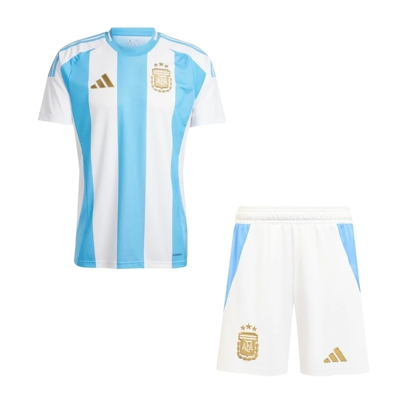 Conjunto Infantil Argentina I 2024 - Azul e Branca