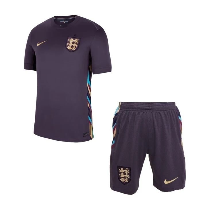 Conjunto Infantil Inglaterra II 2024 - Roxa