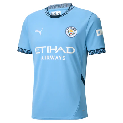 Camisa Manchester City I 24/25 - Torcedor Masculina - Azul