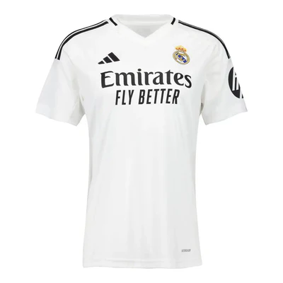 Camisa Real Madrid I 24/25 - Torcedor Adidas Feminina - Branca