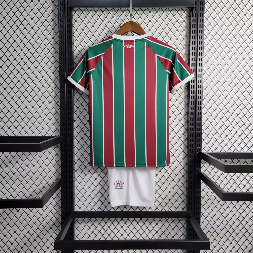 Conjunto Infantil Fluminense Home 23/24 - Tricolor