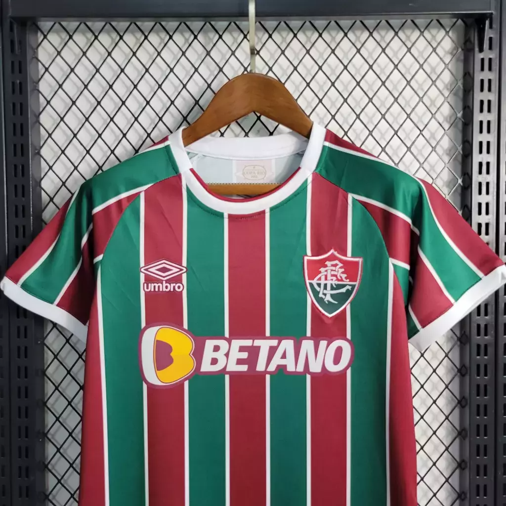 Conjunto Infantil Fluminense Home 23/24 - Tricolor