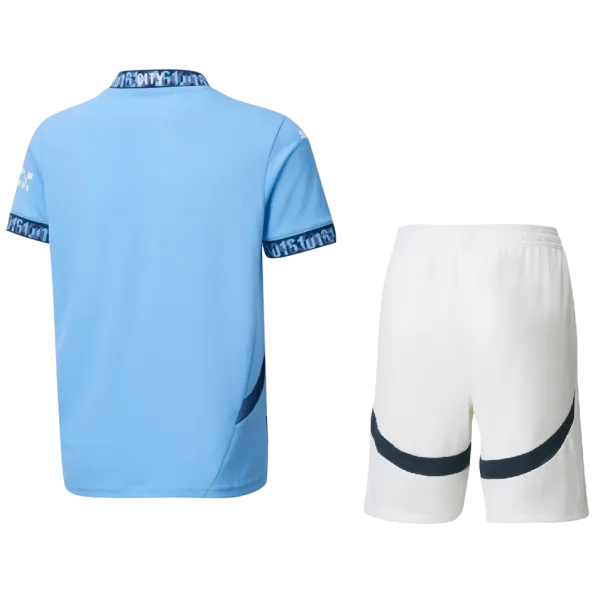 Conjunto Infantil Manchester City I 24/25 - Azul