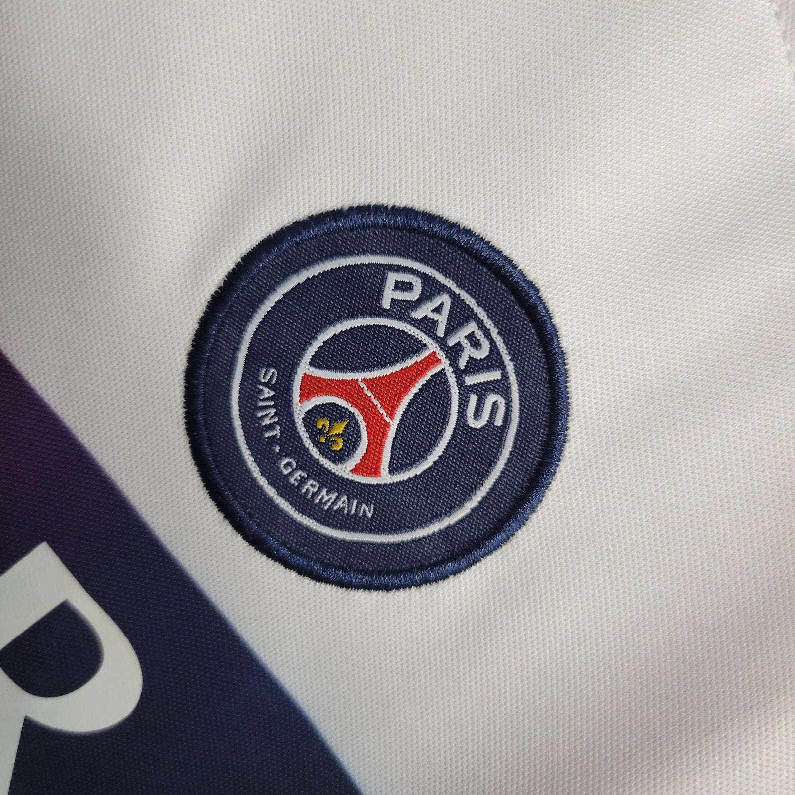 Conjunto Infantil Paris Saint-Germain Away 23/24 - Branca