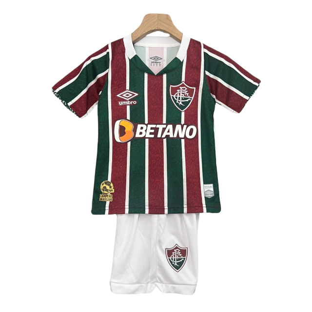 Conjunto Infantil Fluminense Home 24/25 - Tricolor