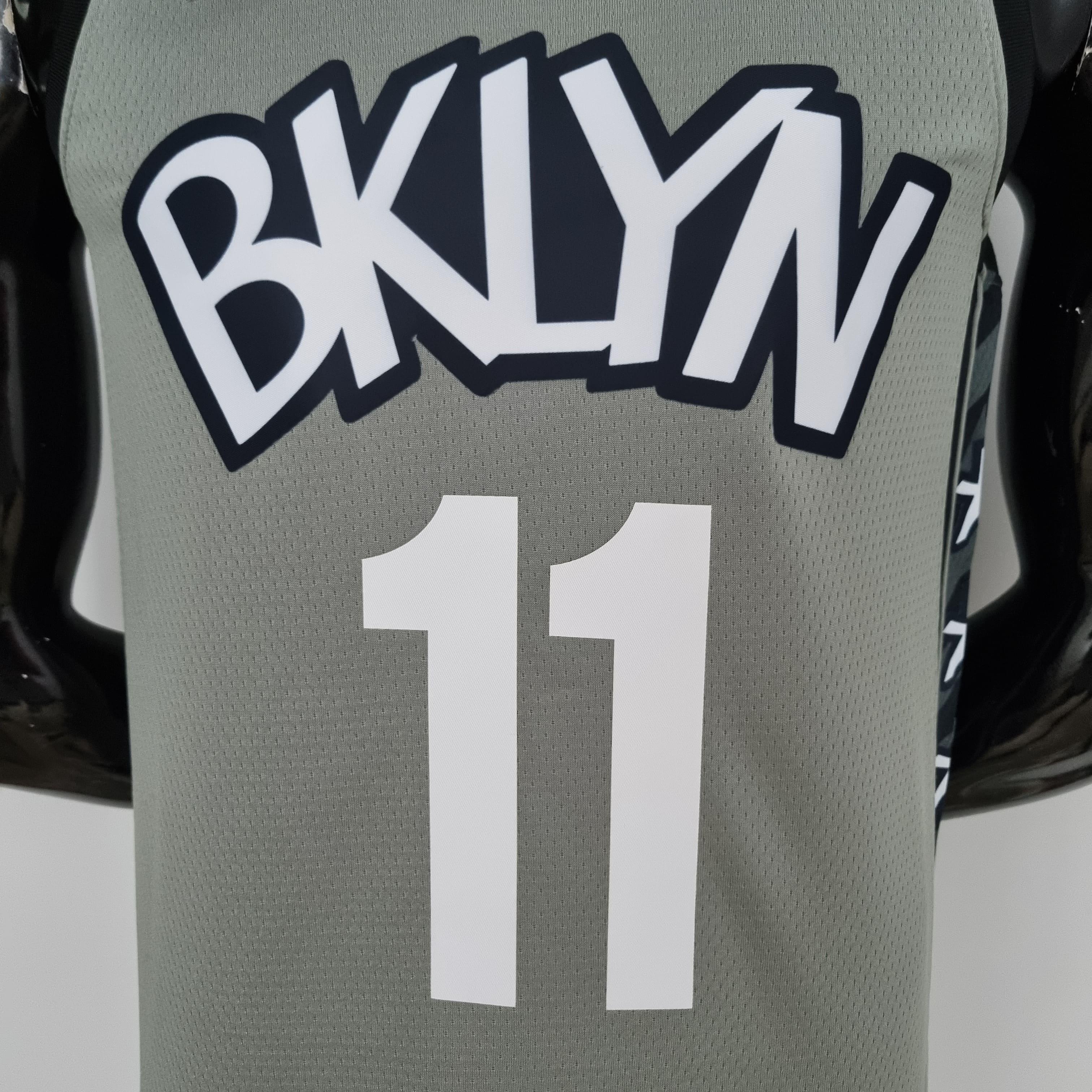 Regata NBA Brooklyn Nets - Kyrie Irving #7 Grey - ResPeita Sports 