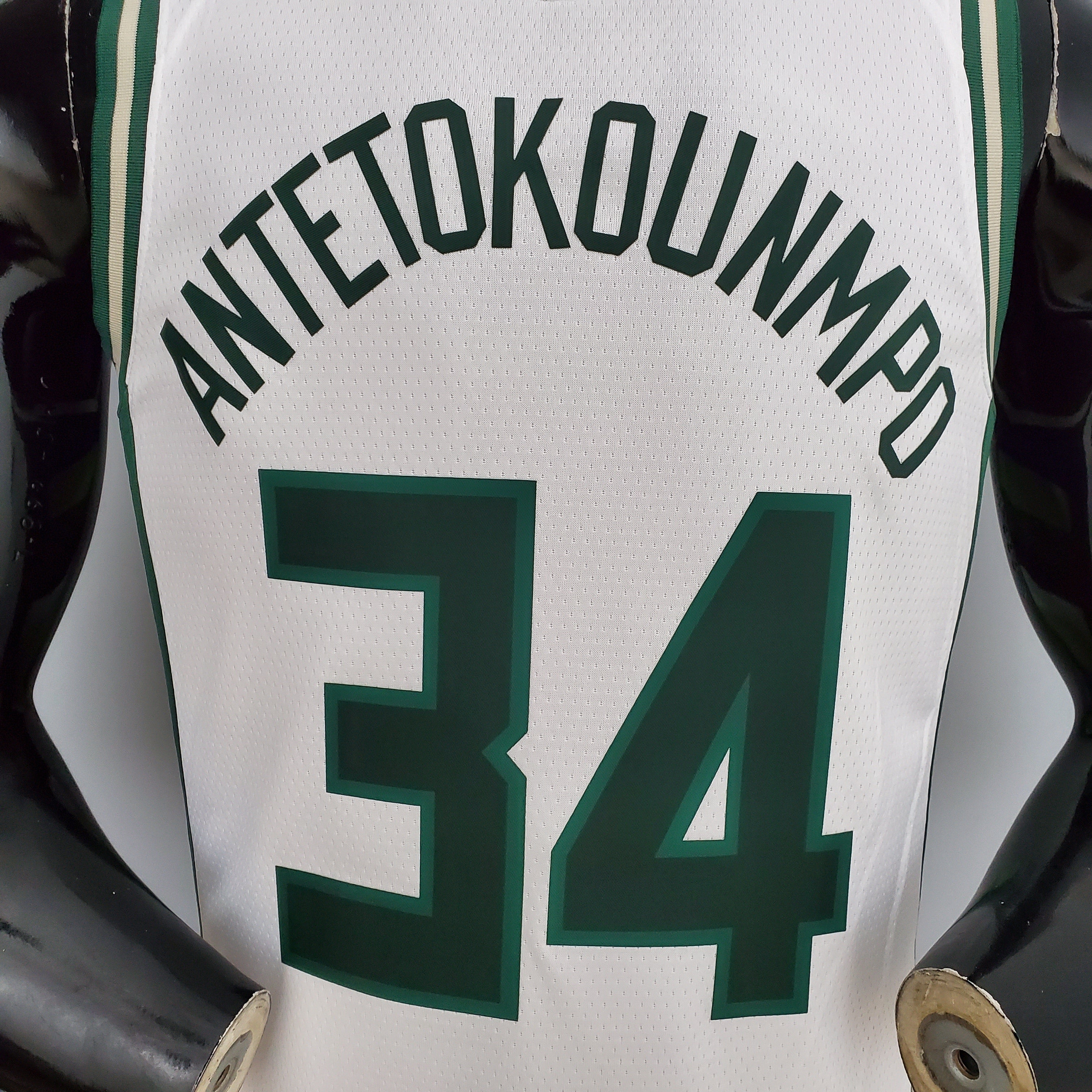 Regata NBA Milwaukee Bucks - Antetokounmpo #34 White