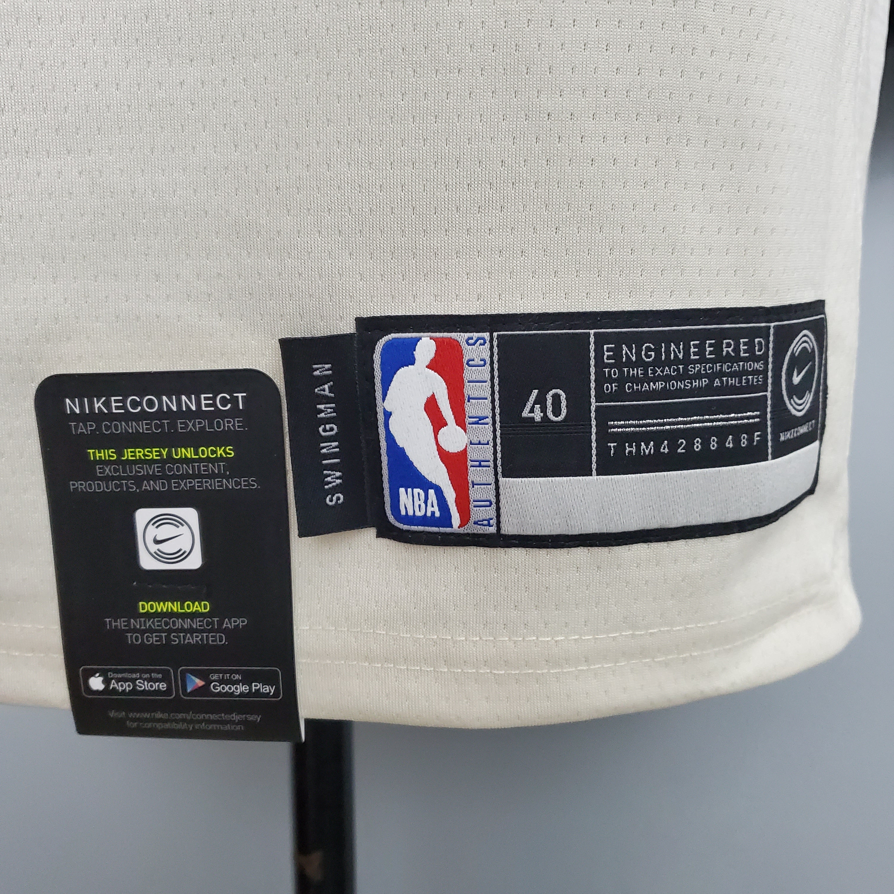 Regata NBA Milwaukee Bucks - Antetokounmpo #34 Beige