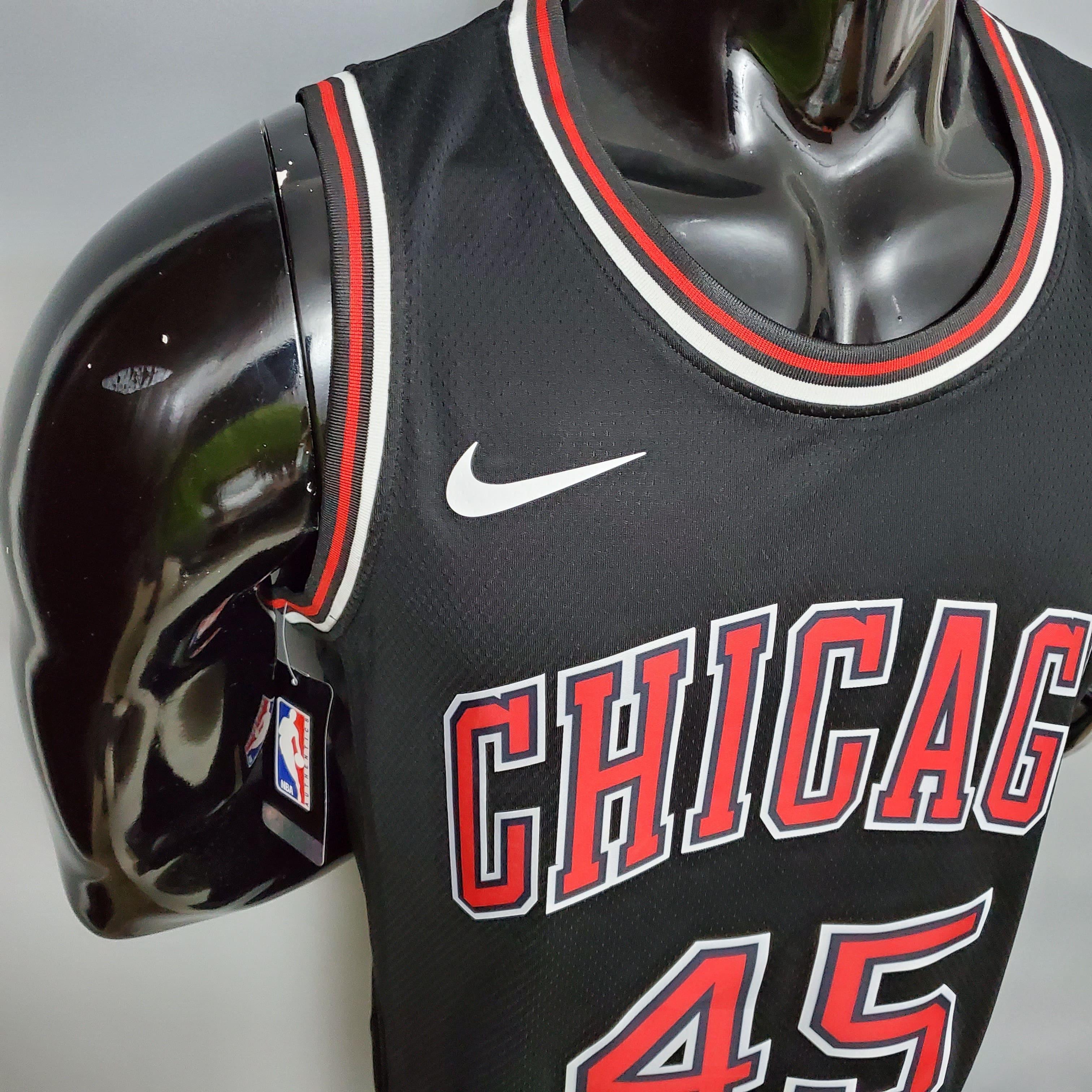 Regata NBA Chicago Bulls - Jordan #45 NCR Black - ResPeita Sports 