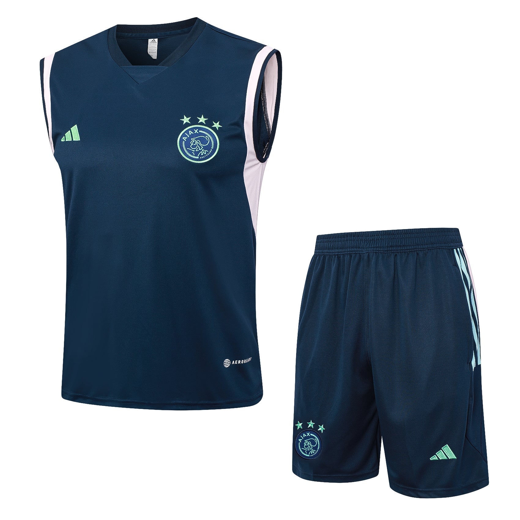 Conjunto Regata Ajax - Azul e Verde