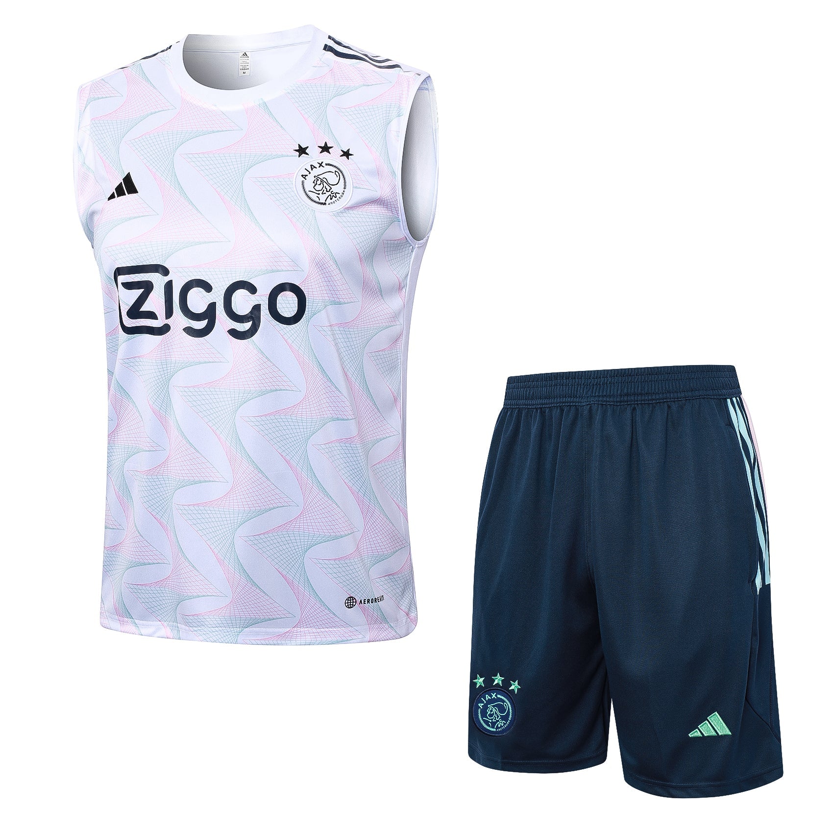 Conjunto Regata Ajax - Branco e Verde