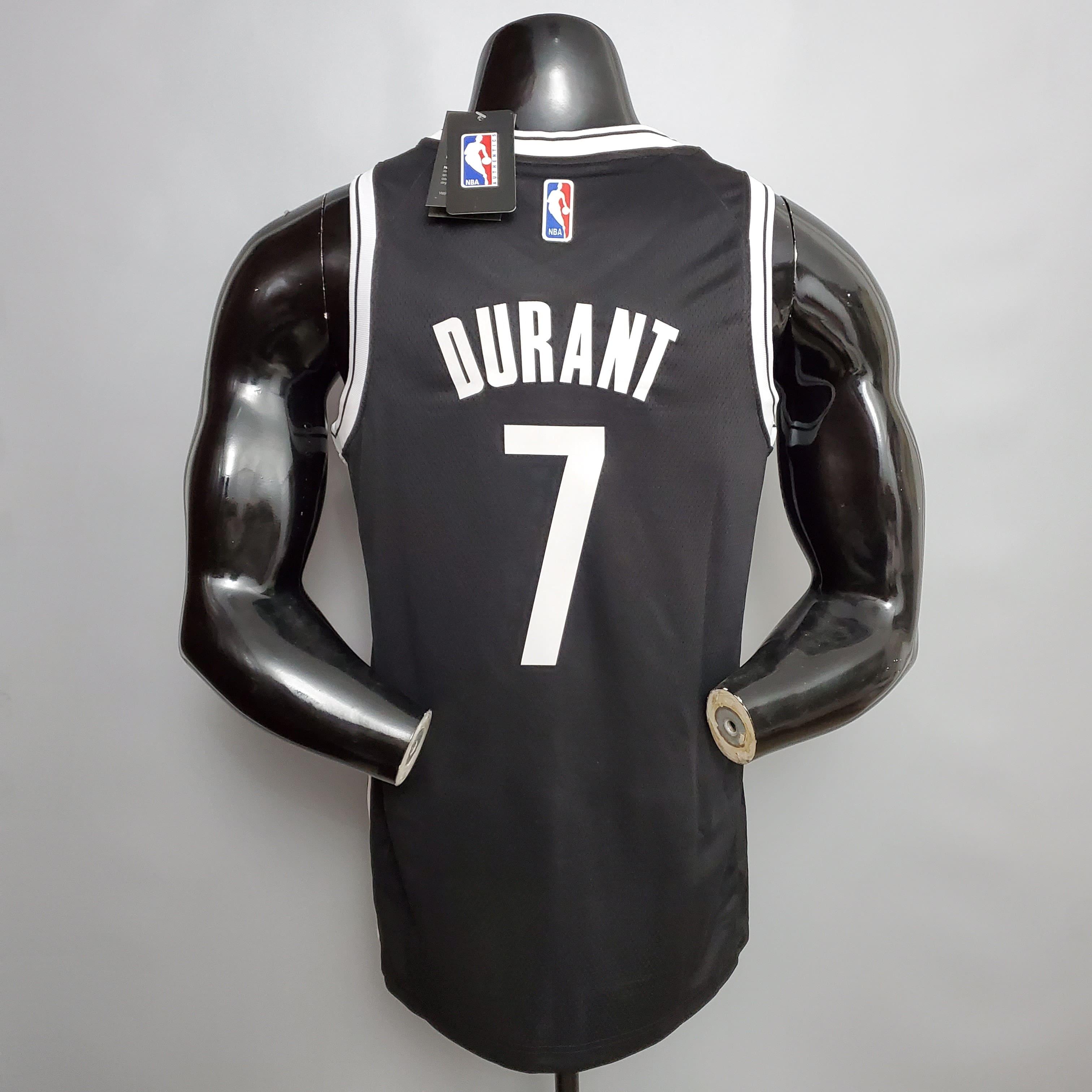 Regata NBA Brooklyn Nets - Durant #7 NCR Black - ResPeita Sports 