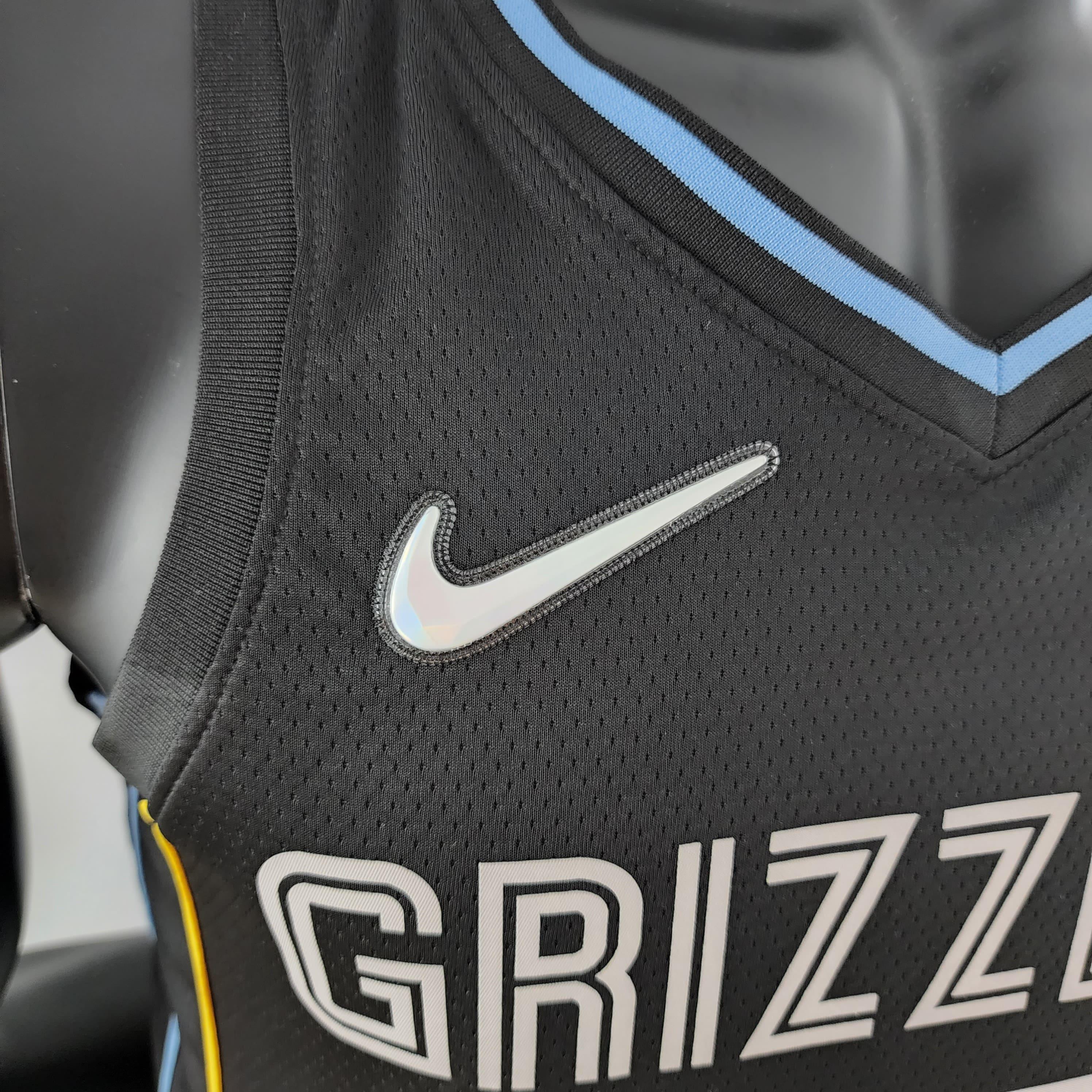 Regata NBA Memphis Grizzlies - Ja Morant #12 Black Honor Edition - ResPeita Sports 