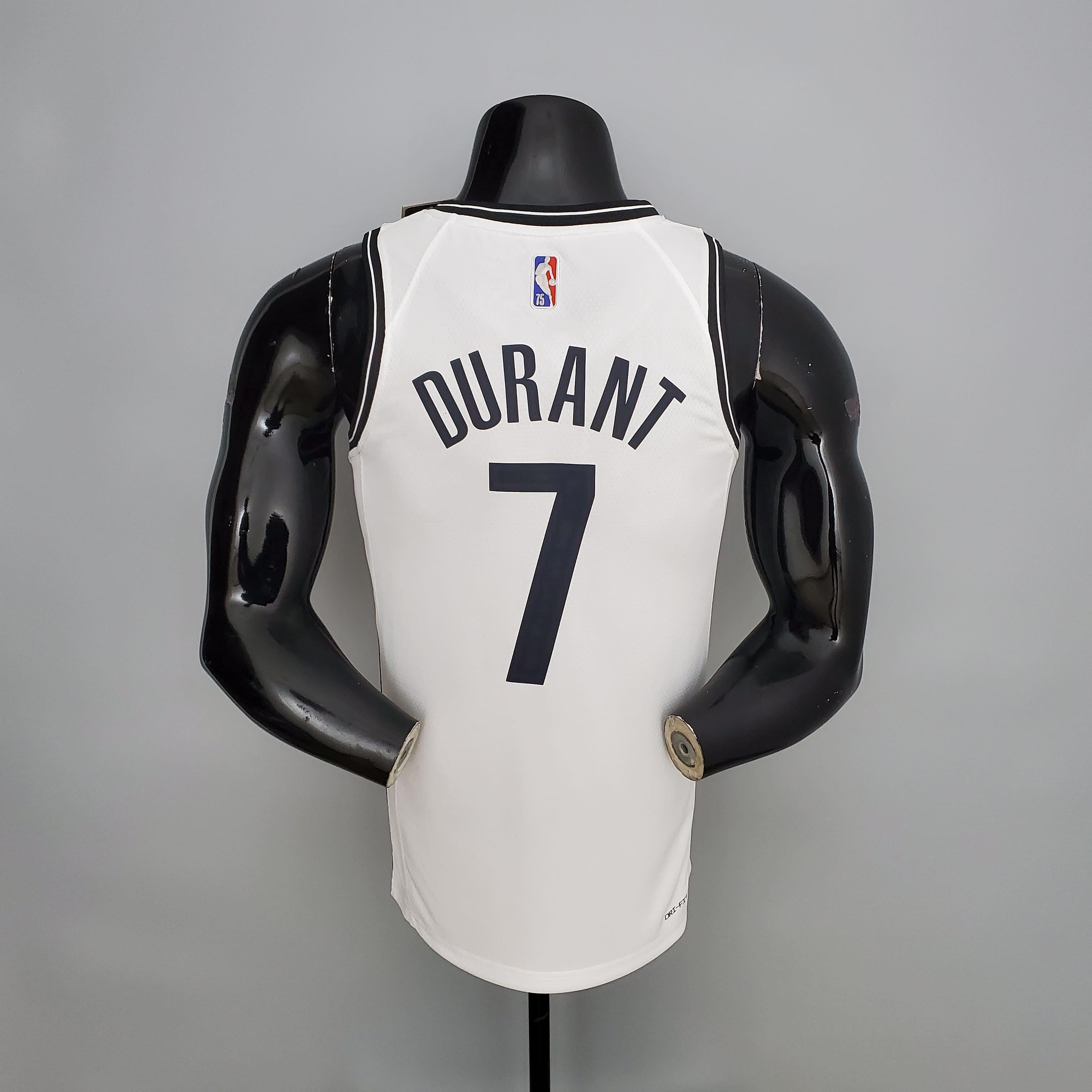 Regata NBA Brooklyn Nets - Durant #7 White - ResPeita Sports 