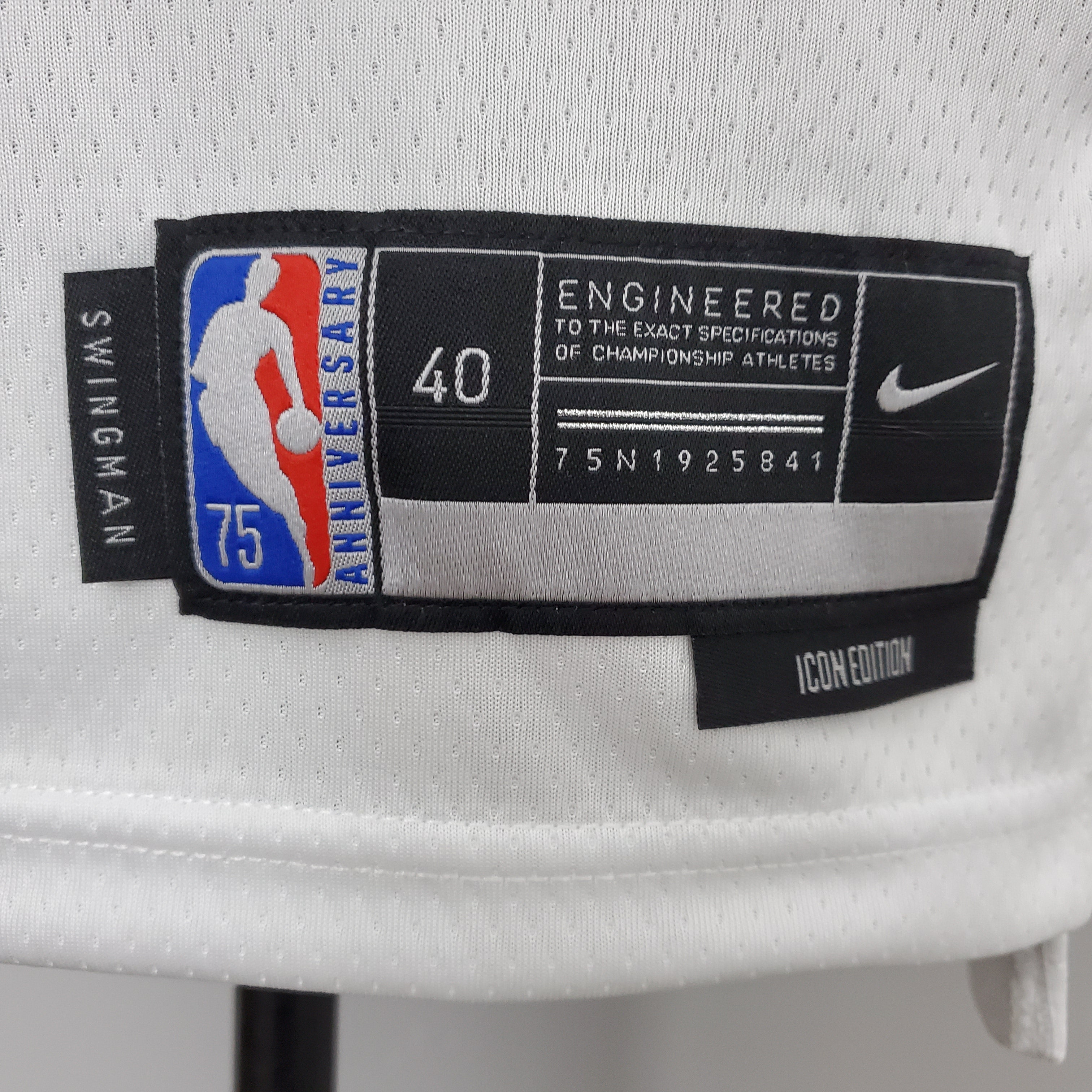 Regata NBA Brooklyn Nets - Curry #30 White