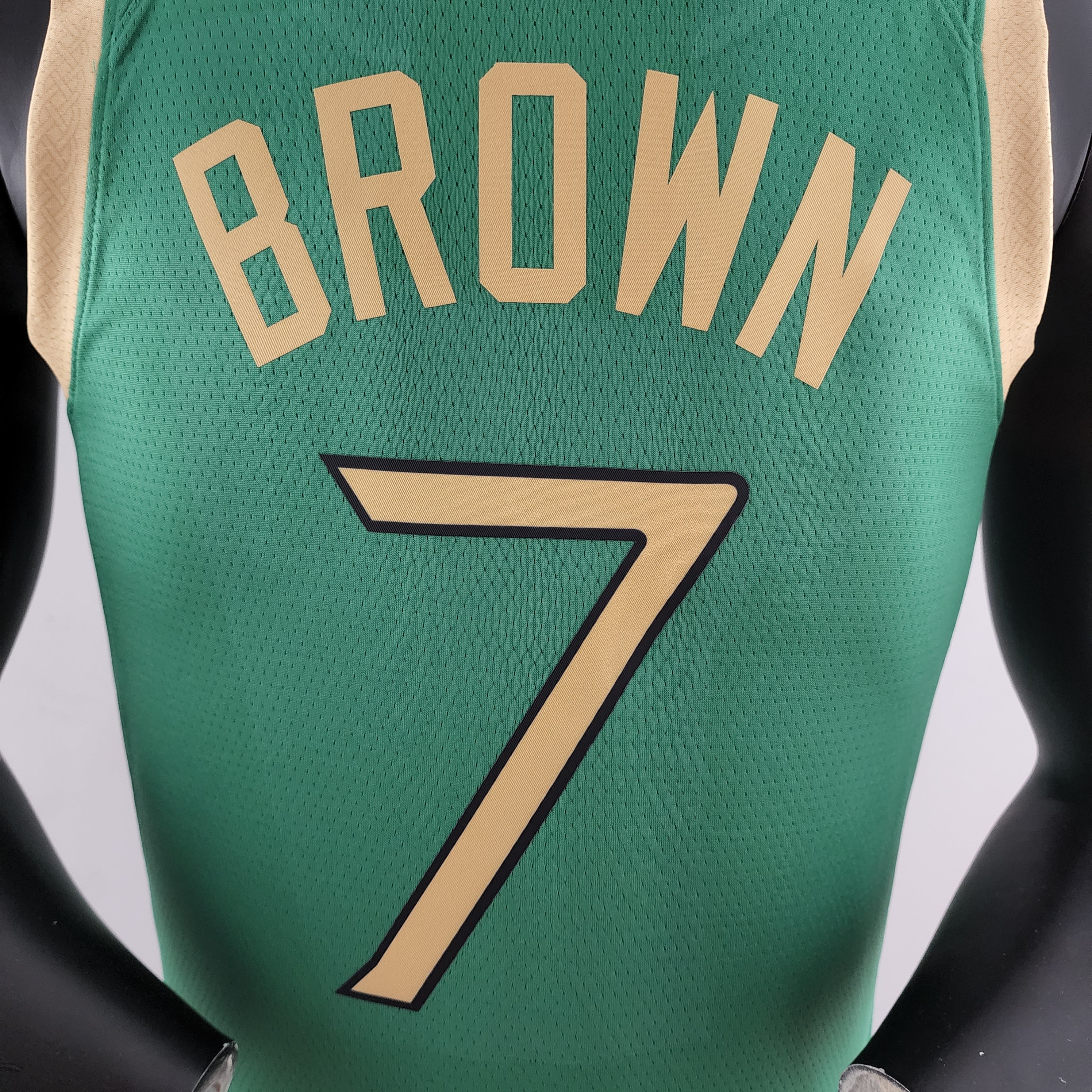 Regata NBA Boston Celtics - Jaylen Brown #7 City Edition Green